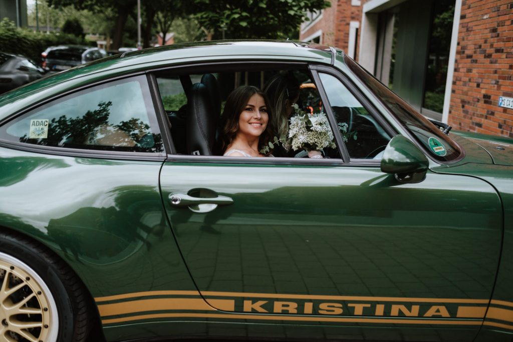 Auf dem Weg freie Trauung in Münster Pavillon Schlossgarten
