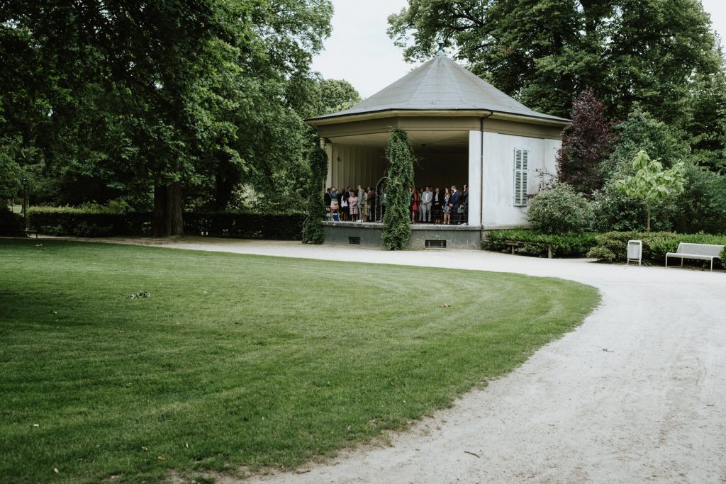 freie Trauung im Stadtgarten in Münster