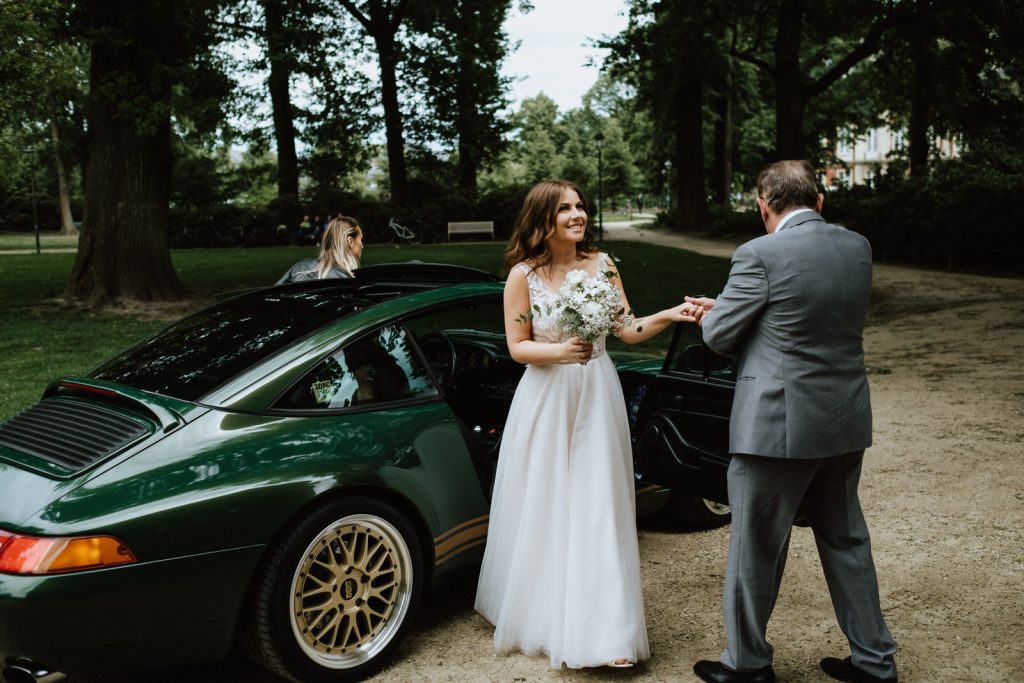 freie Trauung in Münster im Pavillon Schlossgarten