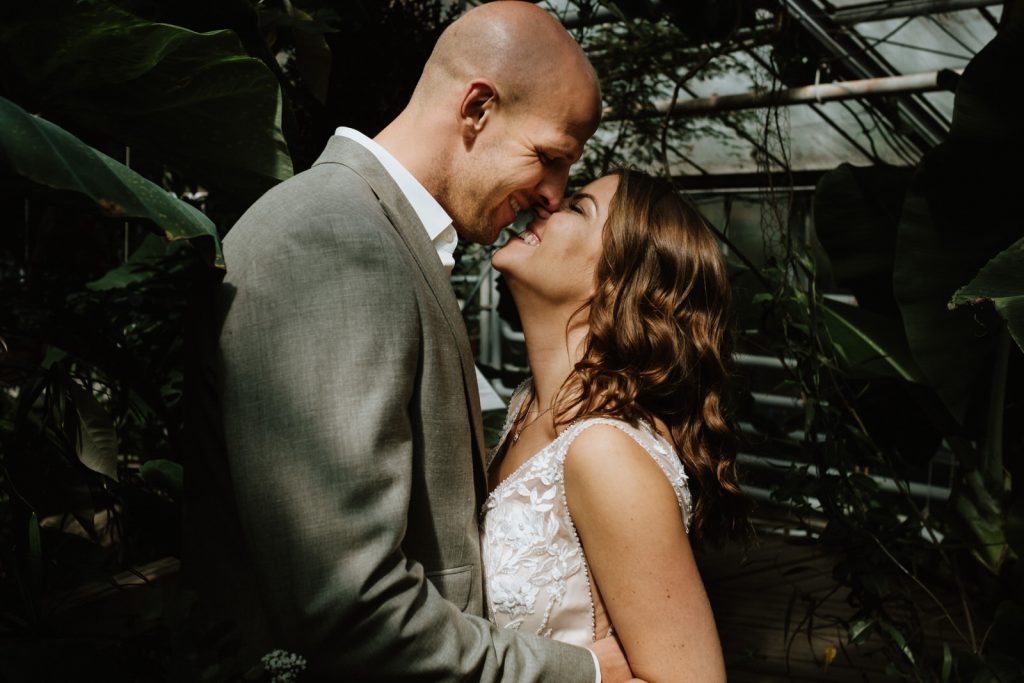 PaarShooting im botanischen Garten in Münster