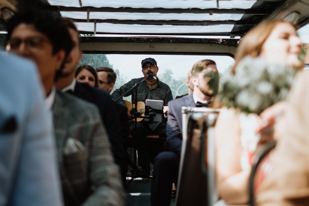 Hochzeit mit Busfahrt im Münsterländer