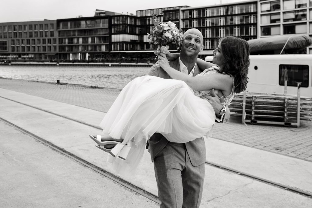 Paarshooting im Hafen in Münster