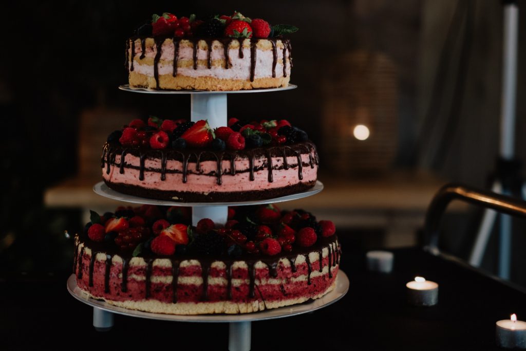 Hochzeitstorte in der tollen Location Hafenkäserei