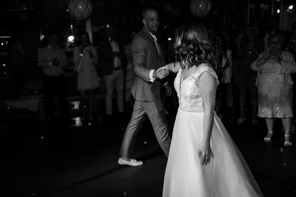 Hochzeitsparty in der Hafenkäserei in Münster