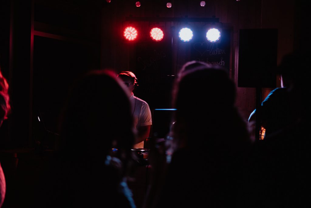 Hochzeitsparty in der Hafenkäserei in Münster
