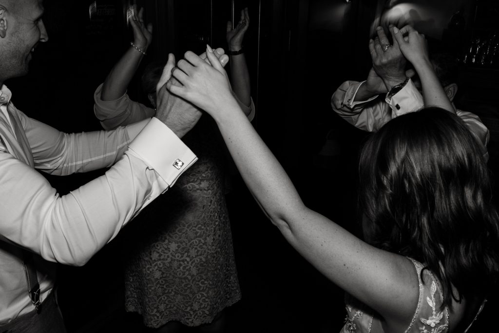 Hochzeitsparty in der Hafenkäserei in Münster